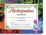 Certificate of Participation