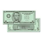 $5 Bills - Set of 100