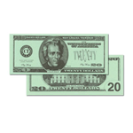 $20 Bills - Set of 100
