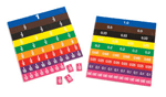 Fraction and Decimal Tiles in Tray