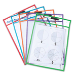 Write and Wipe Pockets Set of 5 