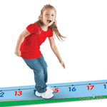 0-30 Number Line Floor Mat