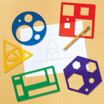 Primary Shapes Template Set 