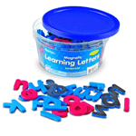 Lowercase Magnetic Learning Letters