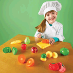 Pretend and Play Sliceable Fruits and Veggies