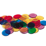 Transparent Color Counting Chips