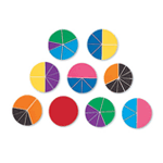 Rainbow Fraction Deluxe Circles