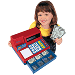 Pretend and Play Calculator Cash Register