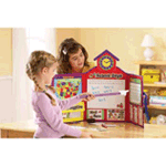 Pretend and Play School Set with U.S. Map