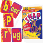 Snap It Up! Card Games - Phonics and Reading: Word Families