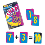 Snap It Up! Card Games - Math: Addition and Subtraction