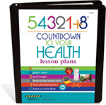 Live 54321+8 Countdown to Your Health Lesson Plans