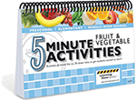 5 Minute Fruit and Vegetable Activities