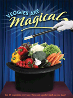 Veggies Are Magical Poster