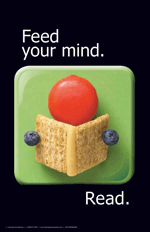 Feed Your Mind: Apps Read Poster