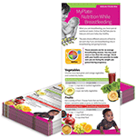 MyPlate: Nutrition While Breastfeeding Education Cards