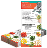 Babys First Finger Foods Education Cards