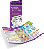 Get to Know Nutrition Facts Labels Tri-Fold Brochure