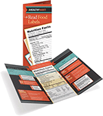 Read Food Labels Tri-Fold Brochures
