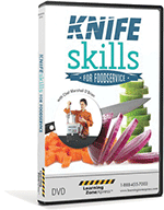 Knife Skills for Foodservice and Culinary DVD