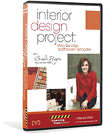 Interior Design Project: Step by Step Bathroom Remodel DVD