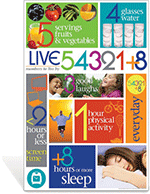 Live 54321+8 Poster (23 x 35)