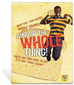 MyPlate Amp Up Whole Grains Poster