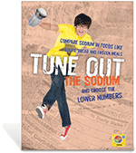 MyPlate Tune Out Sodium Poster