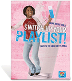 MyPlate Switch to Skim Poster