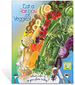 Veggie Rainbow Poster