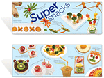 Super Snacks Posters