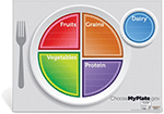 MyPlate Dry Erase Menu Poster