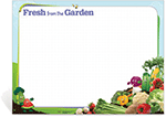 Fresh from the Garden Dry Erase Poster