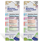 The Nutrition Facts Label Lowdown Poster Set