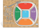 My Smart Lunch Plate Dry Erase Poster