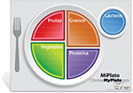 Spanish MyPlate Dry Erase Menu Poster