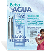 Drink Water Spanish Poster