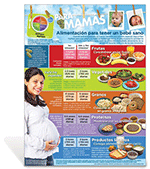 MyPlate for Expecting Moms Spanish Poster