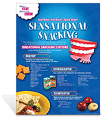 Sensational Snacking Poster