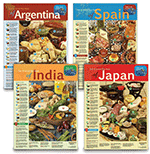 International Foods Poster Set I