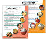 Myth Busters: Trans-Saturated Fats Handouts