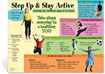 Step Up Activity Pyramid Poster Ages 6-12