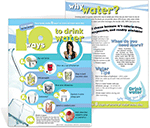 Ten Ways to Drink Water Handouts