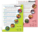 Myth Busters: Vitamins and Minerals Handouts