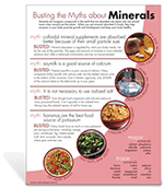 Myth Busters: Minerals Poster