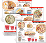 Portion Puzzle Poster Set of 4