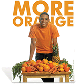 More Orange Teen Poster