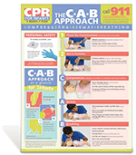 Infant CPR Poster - C. A. B. Approach