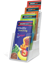 4 Pocket Tri-Fold Brochure Display