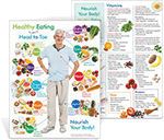 Older Adult Healthy Eating From Head to Toe Handouts
